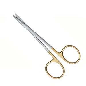 Tijeras Metzenbaum de Acero Inoxidable para Uso Profesional, Rectas y Curvas TC, para Corte de Tejidos Delicados, Disección, Uso General - Product Image 3