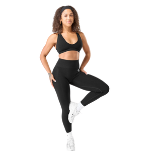 Leggings de Cintura Ultra Alta para Mujer, con Efecto Scrunch, para Gimnasio, Yoga, Compresión, Moldeadores, Ropa Deportiva - Product Image 5