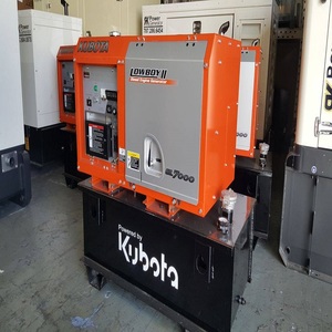 เครื่องกำเนิดไฟฟ้าดีเซล Kubota 7kW เฟสเดียว แบบเงียบ แรงดันไฟฟ้า 220V พร้อมระบบสตาร์ทอัตโนมัติ ตัวเลือก ATS ไดนาโม Stamford แบบโครงเปิด พกพาสะดวก - Product Image 2