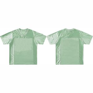 เสื้อรักบี้อเมริกันฟุตบอลแบบสั่งทำพิเศษ ออกแบบโลโก้ได้ แขนสั้น ระบายอากาศได้ดี คอวี สำหรับผู้ใหญ่ ใส่ได้ทั้งชายและหญิง เหมาะสำหรับสโมสร - Product Image 1