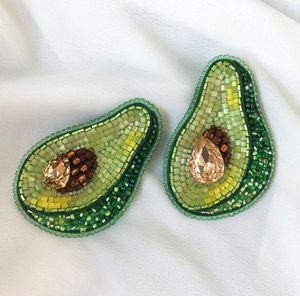 Custom Design Seed Beads Embroidery Patch For Boutique <b>Tops</b> Decorative Beaded Embroidery Patch For Ethnic Wear <b>Tops</b> Style - Product Image 5