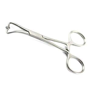 Pinza para toallas Backhaus de acero inoxidable, instrumento quirúrgico, pinza para toallas con articulación de bola y encaje de 14 cm de Grip Surgical - Product Image 5