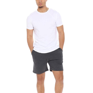 New Style Men's Solid Casual Shorts High Waist <b>Drawstring</b> Closure Quick Dry Breathable Cotton Customizable Outdoor Use - Product Image 2