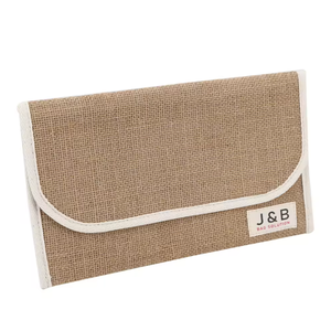 Natural Fiber Jute File Bag – Durable Eco Friendly <b>Document</b> <b>Folder</b> for Office Files and School <b>Documents</b> - Product Image 5