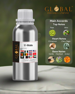 U MALE Inspired <b>Fragrance</b> High Quality Premium <b>Fragrance</b> Long Lasting Bulk Suppliers Concentrated Multi-Scent Daily <b>Fragrance</b> - Product Image 1