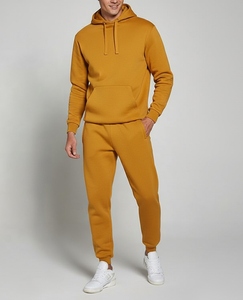 Men Jogging <b>Trouser</b> Men Sweat Suit Set in Wholesale High Quality Custom Made Loose Fit 100% Cotton Fleece Pullover Hoodie Cuffed - Product Image 4