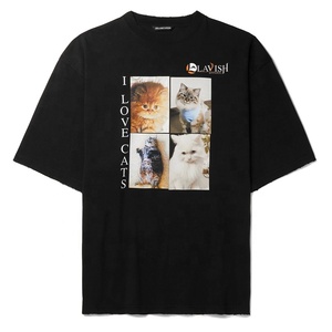 เสื้อยืดผู้ชายแขนสั้นผ้าฝ้าย 100% พิมพ์ลายดิจิตอล DTG แบบกำหนดเองได้จาก Lavish Apparel Wholesale  ลายเรียบๆ  รับสกรีนโลโก้ตามสั่ง - Product Image 1