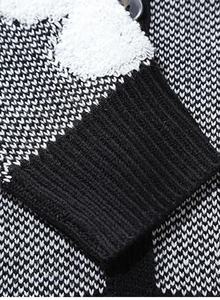 Suéter tipo cárdigan clásico de punto con botones para hombre - Product Image 5