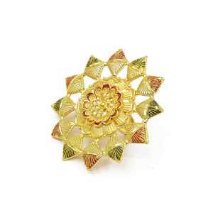 Wholesale 14K18K24K Micron Gold Plated Flower Design Forming <b>Finger</b> <b>Rings</b> Traditional <b>Finger</b> <b>Rings</b> Gold Fashion <b>Rings</b> Oro Joyera - Product Image 1