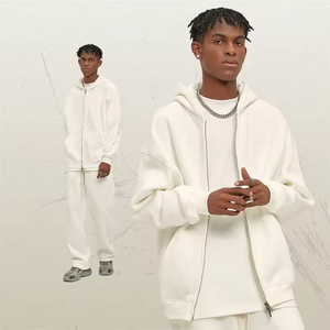 Sudadera con Capucha Unisex Color Verde Azulado, Corte Regular, 100% Algodón, Felpa Francesa, Estilo Casual para Otoño, Diseño de Color Sólido con Bolsillos - Product Image 6