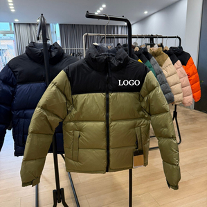 Top Quality Puffer Jacket <b>Bubble</b> <b>Coat</b> the Northing Jacket Thick Down Cotton Padded Winter Custom Puffer Jacket With Drawstring - Product Image 3