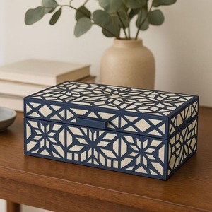 Premium Decorative Bone Inlay Container With Handmade Pattern For Bedroom Storage Tabletop Decor And Luxury Gifting - Product Image 5
