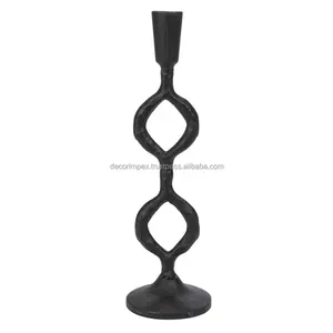 Artistic Designed Premium Aluminum Cast Material Table Centerpiece Decorative <b>Candle</b> Stick Stand Holder Available From India - Product Image 1