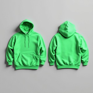 เสื้อฮู้ดดี้คู่รักไซส์ใหญ่สำหรับผู้ชาย ผ้าฝ้าย 100% มีกระเป๋า อุ่นสบาย สไตล์สตรีทแวร์ บุขนเฟลซสำหรับฤดูหนาว เสื้อผ้าลำลอง - Product Image 4