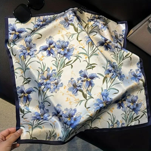 High Quality Custom Satin Printed <b>Scarf</b> Fabric for European Israel Island Private Label Branding Marketing Campaigns OEM ODM - Product Image 6