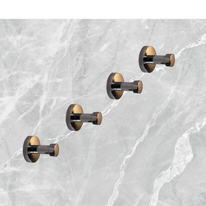 Modern Brass Single Robe <b>Hook</b> Wall-mounted and Durable Designed to Hold Bath <b>Towels</b> Robes or Loofahs - Product Image 2