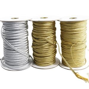 Cordón de encaje de un galón, trenza plateada, cordón de infantería, cordón ceremonial para uniforme, cordón dorado y cordones de adorno, cordones para joyería - Product Image 6