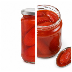 Fabricant vietnamien, prix de gros, tomates Roma de qualité supérieure en conserve de 20 oz dans du jus de tomate - Product Image 2