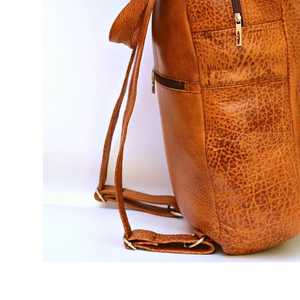 Sac à dos en cuir personnalisé à prix abordable, sacs pour ordinateur portable en cuir véritable, sacs à dos scolaires grande capacité, vente en gros - Product Image 6