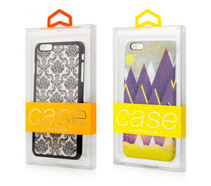 Caja de Embalaje Transparente Plegable de PVC para Teléfono Móvil, con Etiqueta Personalizada - Product Image 3