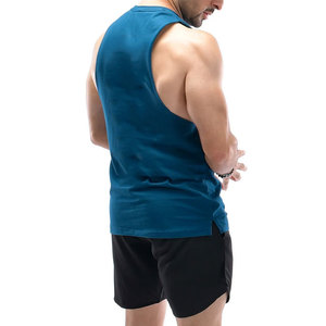 Camiseta Deportiva de Moda Urbana, 90% Poliéster, 10% Elastano, Cuello Redondo, Sin Mangas, Diseño Atlético con Dobladillo Curvo - Product Image 3