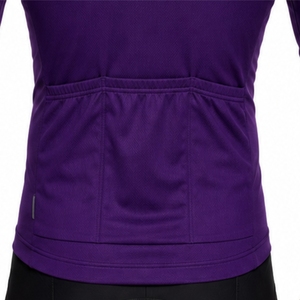 Camiseta de ciclismo ajustada para hombre, camiseta deportiva para ciclistas activos modernos, ropa de ciclismo de manga larga para ciclistas activos modernos al aire libre - Product Image 5