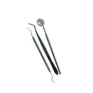 Kit d'instruments dentaires réutilisables pour l'entraînement et l'examen – Outils d'exploration professionnels ergonomiques à prise manuelle pour la chirurgie - Product Image 4