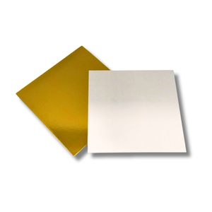 Square Metallized Eco-Friendly Recycled Materials <b>Paper</b> Sheets Black White Solid Color <b>Pattern</b> Food Grade Non-Stick Surface - Product Image 2