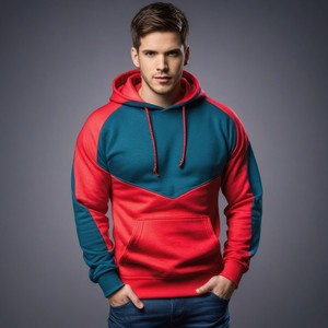 Sudadera con capucha gráfica de diseño personalizado de alta calidad, ropa Unisex de gran tamaño Beige con estampado abullonado fabricada en Bangladesh, venta al por mayor - Product Image 4