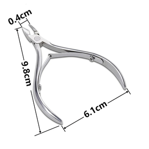 Custom Private Logo Cuticle Nippers High Quality Trimming Clipper Nail Cutter Best Seller Professional Nail Cuticle Cutter - Product Image 2