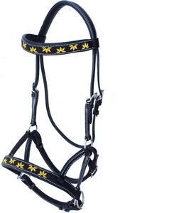 Brida de Cuero Genuino de Alta Calidad al por Mayor con Acolchado Suave para Salto Ecuestre - Product Image 2