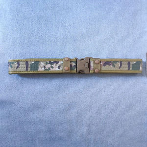 Stable Belt Custom Security Officers Men's <b>Blue</b> Stable Belt Style Belts Buckle Made of High Quality Leather Stable Belt - Product Image 6