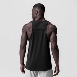 Débardeur de fitness pour homme, en coton mélangé respirant, sans manches, pour la gym, l'entraînement, l'été, décontracté, streetwear - Product Image 3