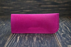 Étui à lunettes en cuir sophistiqué, housse minimaliste pour lunettes, cuir véritable, export en gros, unité LGC-0117 - Product Image 3