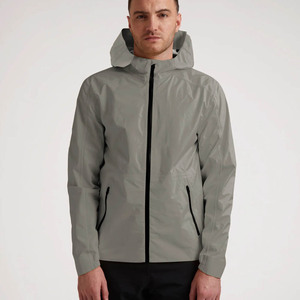Fournisseur OEM personnalisé, veste coupe-vent en nylon pour homme, veste légère imperméable, veste softshell, veste coupe-vent pour l'entraînement en plein air - Product Image 1