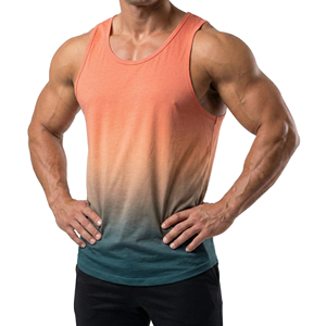 Wholesale Bulk Customizable Men's Tank <b>Top</b> Stylish Gym Fitness Muscle Fit Sleeveless Shirt Workout Activewear Supplier Tank <b>Tops</b> - Product Image 1
