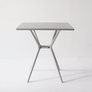 Practical Plastic <b>Round</b> <b>Table</b> with Lightweight Design for Indoor Gathering Spaces <b>Outdoor</b> Seating and Balcony Use - Product Image 6