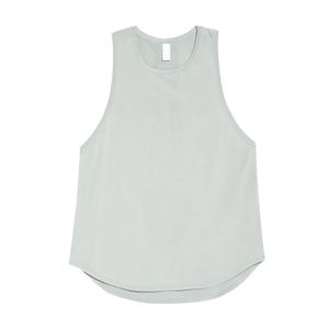 Wholesales Short Sleeves Workout Sports <b>Men</b> Yoga <b>Crop</b> Tank <b>Tops</b> Custom Made Best Quality 100% Cotton Quick Dry Breathable - Product Image 1