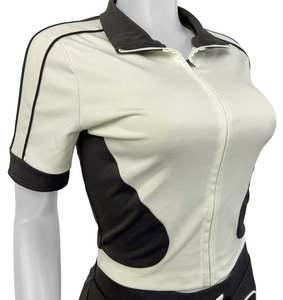 Summer New Tracksuits Women's Two Piece Shorts Set Slimming <b>Patchwork</b> Short Sleeve <b>Top</b> Sport Shorts Suit for Women - Product Image 3