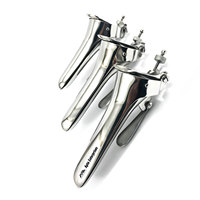 Espéculo Vaginal Cusco, Juego de Instrumentos Quirúrgicos Veterinarios de Acero Inoxidable Reutilizables para Conejos, Perros, Cabras, Jeringas Veterinarias