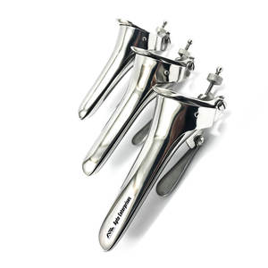 Espéculo Vaginal Cusco, Juego de Instrumentos Quirúrgicos Veterinarios de Acero Inoxidable Reutilizables para Conejos, Perros, Cabras, Jeringas Veterinarias - Product Image 5