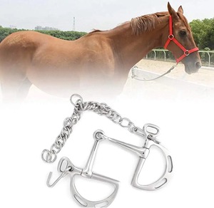 Morso Articolato in Acciaio Inossidabile da 125mm per Cavalli, per la Cura e il Divertimento Equino - Product Image 4