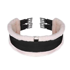 Nueva Moda al por Mayor, Cincha Ecuestre de Acero Inoxidable y Cuero de Alta Calidad, Duradera, Suave y Reutilizable - Product Image 2