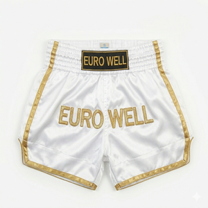 Custom Sublimation Training Wear Muay Thai <b>Shorts</b> <b>Lightweight</b> Satin Kickboxing Fitness Apparel Muay Thai <b>Shorts</b> - Product Image 3