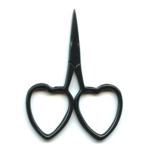 กรรไกรตัดผมขนาดเล็ก รุ่น Little Love Scissors ใบมีดสั้น ทำจากเหล็กกล้าไร้สนิม คมกริบ ด้ามจับรูปหัวใจหลากสี - Product Image 2