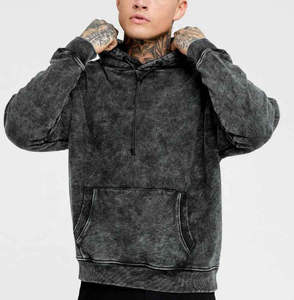 Sudadera con capucha de forro polar con cremallera al por mayor, sudadera de forro polar de algodón, sudadera de invierno para hombre, suministro a granel - Product Image 5