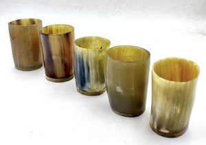 Tazas para Beber de Cuerno de Búfalo, Forma Natural, Pulimentadas, Modernas, Ecológicas, Duraderas, Hechas a Mano, Decoración para el Hogar - Product Image 2