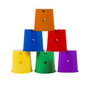 Cubos multiusos al por mayor, cubo plegable portátil para actividades al aire libre, como lecciones de PE, carreras de relevo y lanzamiento al blanco. - Product Image 2