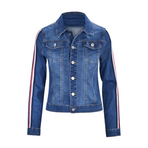 Denim <b>Jackets</b> <b>Men</b> Cowboy Slim Fit <b>Bomber</b> <b>Jacket</b> <b>Men's</b> Ripped Jean <b>Jacket</b> Hip - Product Image 1