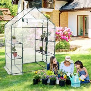 Serra Portatile da Esterno a 4 Ripiani per il Tuo Giardino - Product Image 2